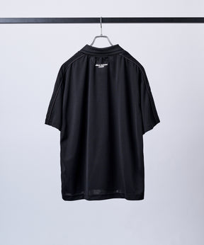 フロントプリント サイドライン ユニフォーム半袖Tシャツ