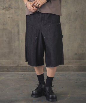 DOUBLE KNEE CURVE SHORTS / ダブルニーカーブショーツ