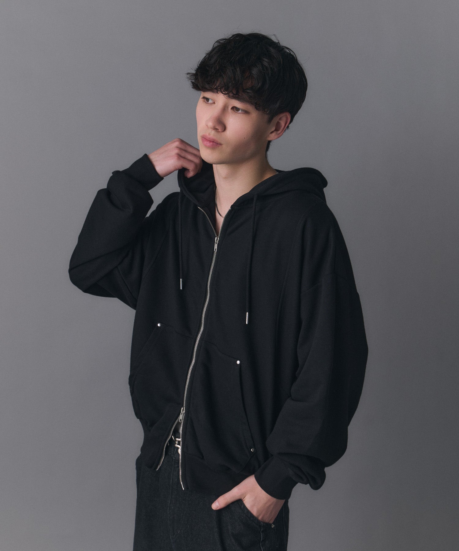 Switching Full Zip Hoodie / スイッチングフルジップパーカー