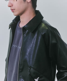 Fireman Clasp Leather Jacket / ファイヤーマンクラスプレザージャケット