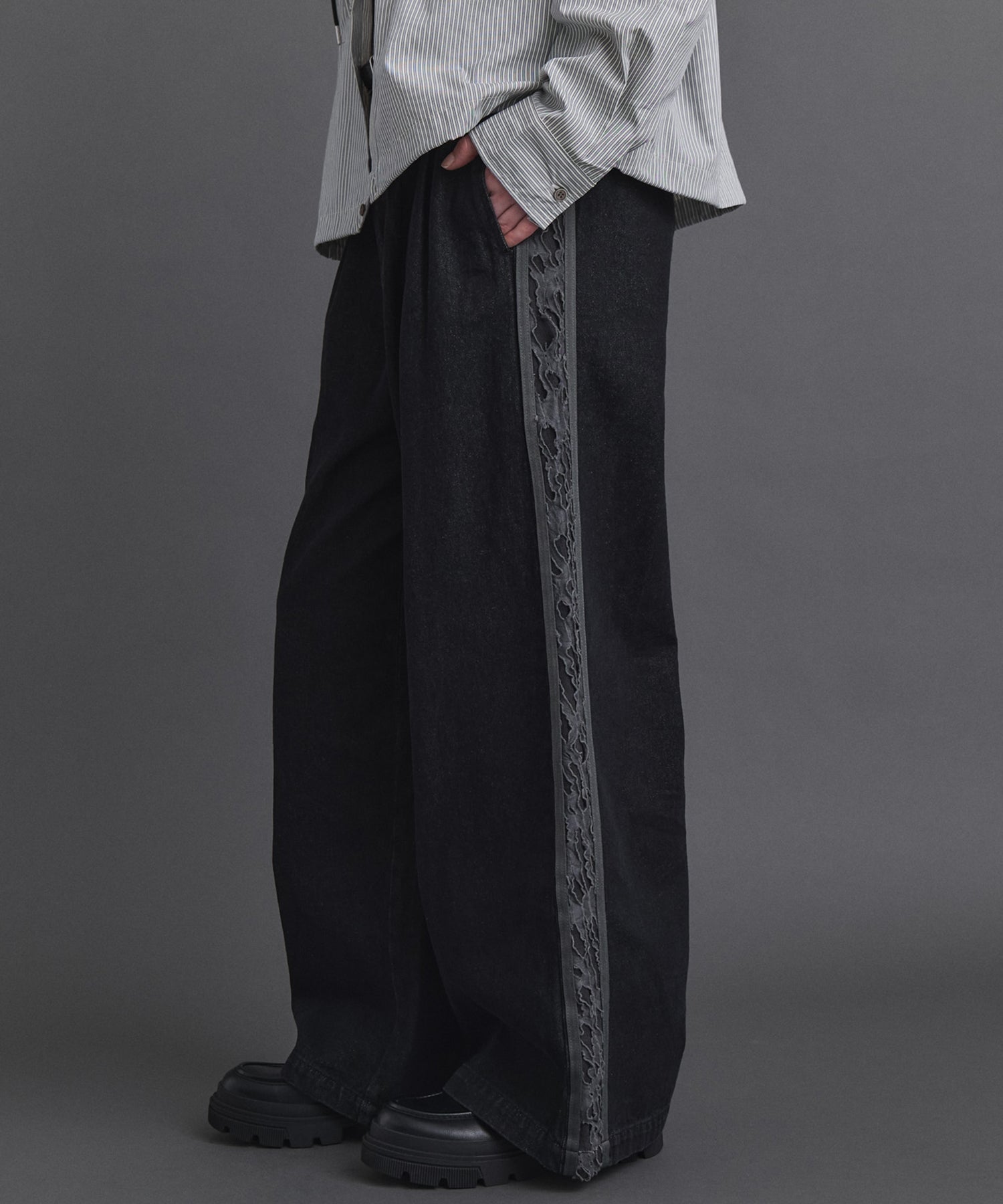 Lace Line Pants / レースラインパンツ