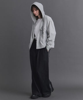 Long-sleeved Shirt Hoodie / 長袖シャツパーカー