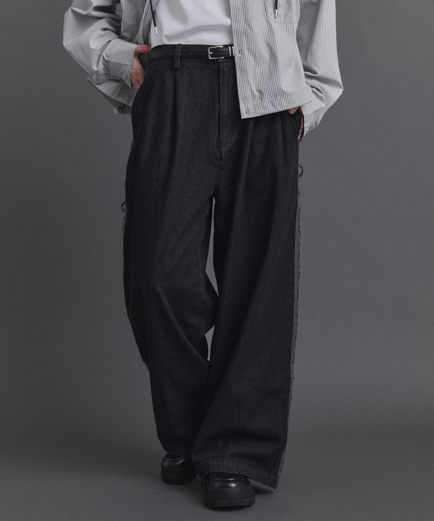 Lace Line Pants / レースラインパンツ