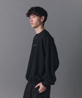 Confirm Logo Embroidery Crew Sweat / "Confirm"ロゴ刺繍クルースウェット