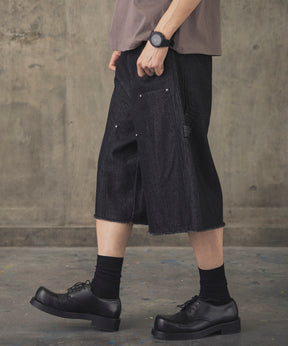 DOUBLE KNEE CURVE SHORTS / ダブルニーカーブショーツ