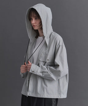 Long-sleeved Shirt Hoodie / 長袖シャツパーカー
