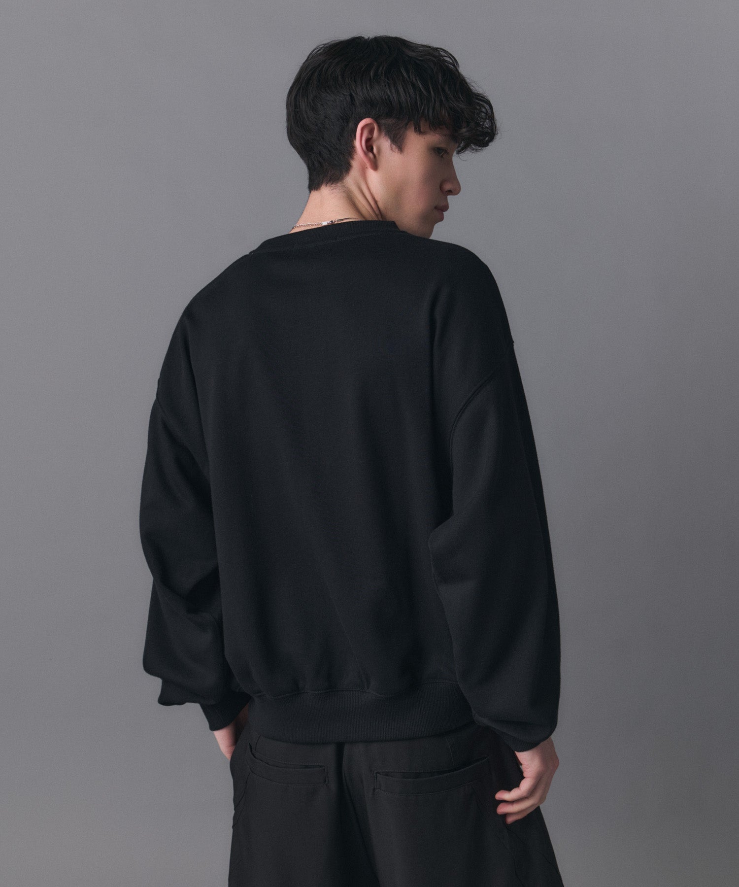 Confirm Logo Embroidery Crew Sweat / "Confirm"ロゴ刺繍クルースウェット