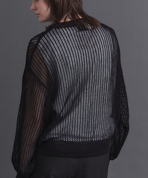 Basic Sheer Knit Pullover / ベーシック シアーニットプルオーバー