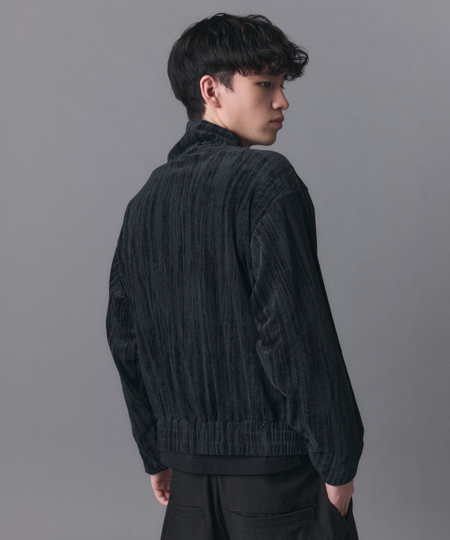 Crushed Velvet Blouson / クラッシュベルベットブルゾン