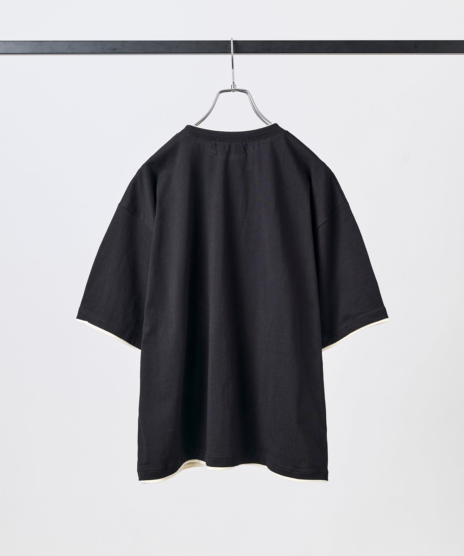 Neck Detail Plain T-Shirt / ネックディテール Tシャツ