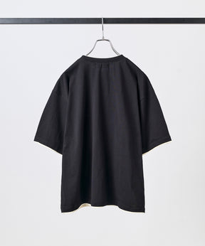 Neck Detail Plain T-Shirt / ネックディテール Tシャツ