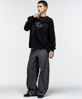 GRAPHIC LONG SLEEVE TEE / グラフィックロングスリーブTシャツ