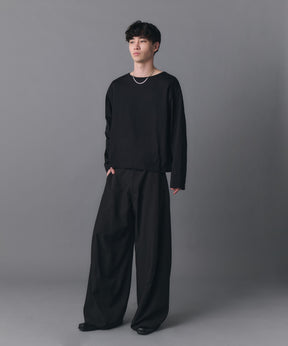 Boat Neck Long-Sleeve Tee / ボートネックロングスリーブTシャツ