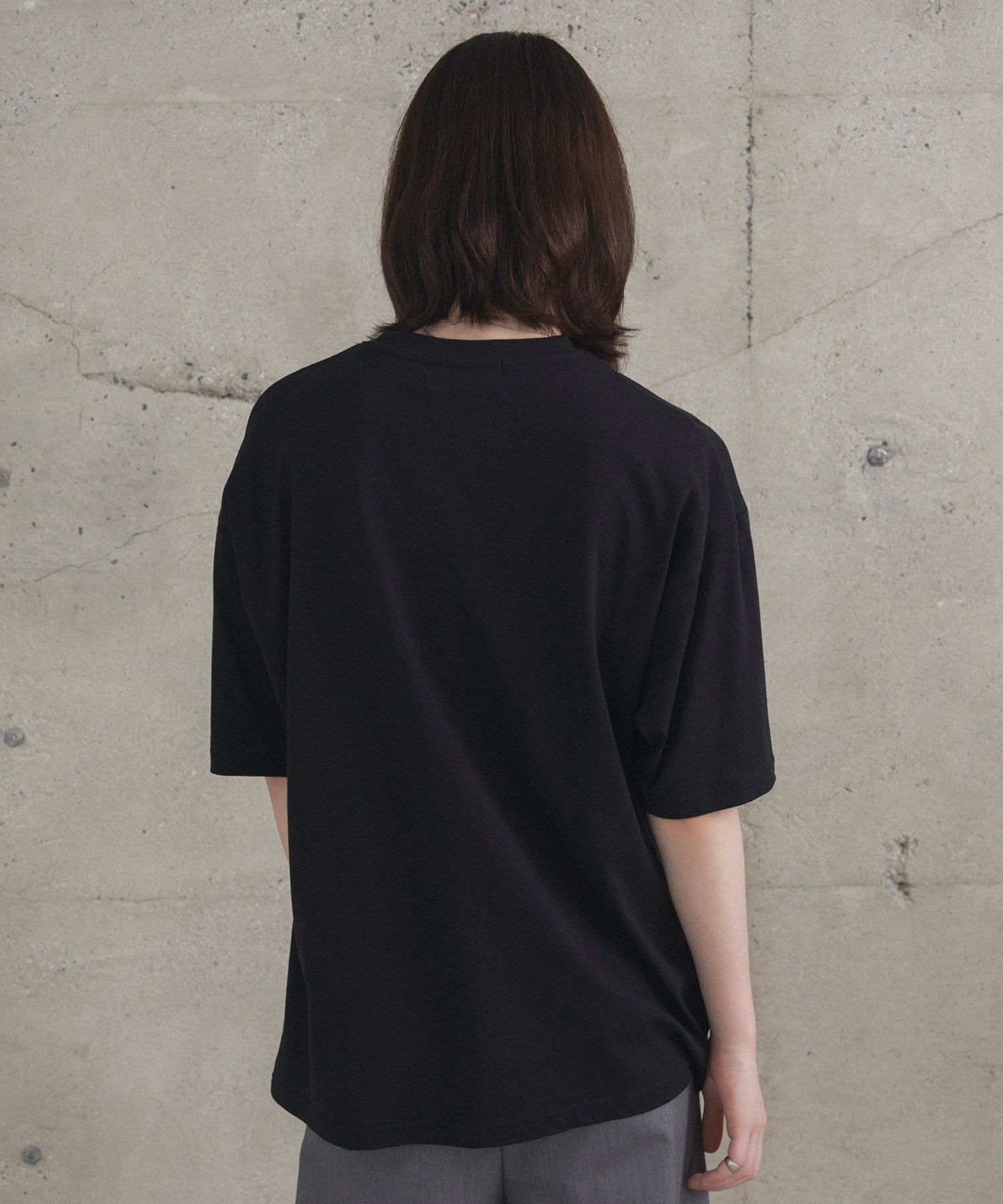 アブストラクト絵画 フロントプリント 半袖Tシャツ