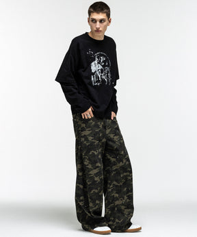 FAKE LAYERED LONG SLEEVE TEE / フェイクレイヤードロングスリーブTシャツ