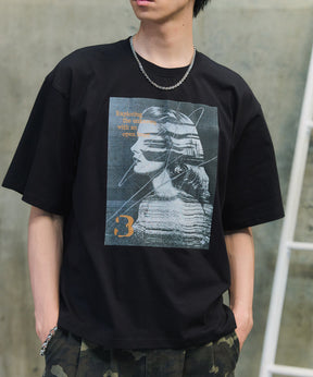 VINTAGE LIKE GRAPHIC PHOTO T-SHIRT / ヴィンテージ風グラフィックフォトTシャツ