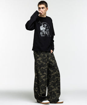 FAKE LAYERED LONG SLEEVE TEE / フェイクレイヤードロングスリーブTシャツ