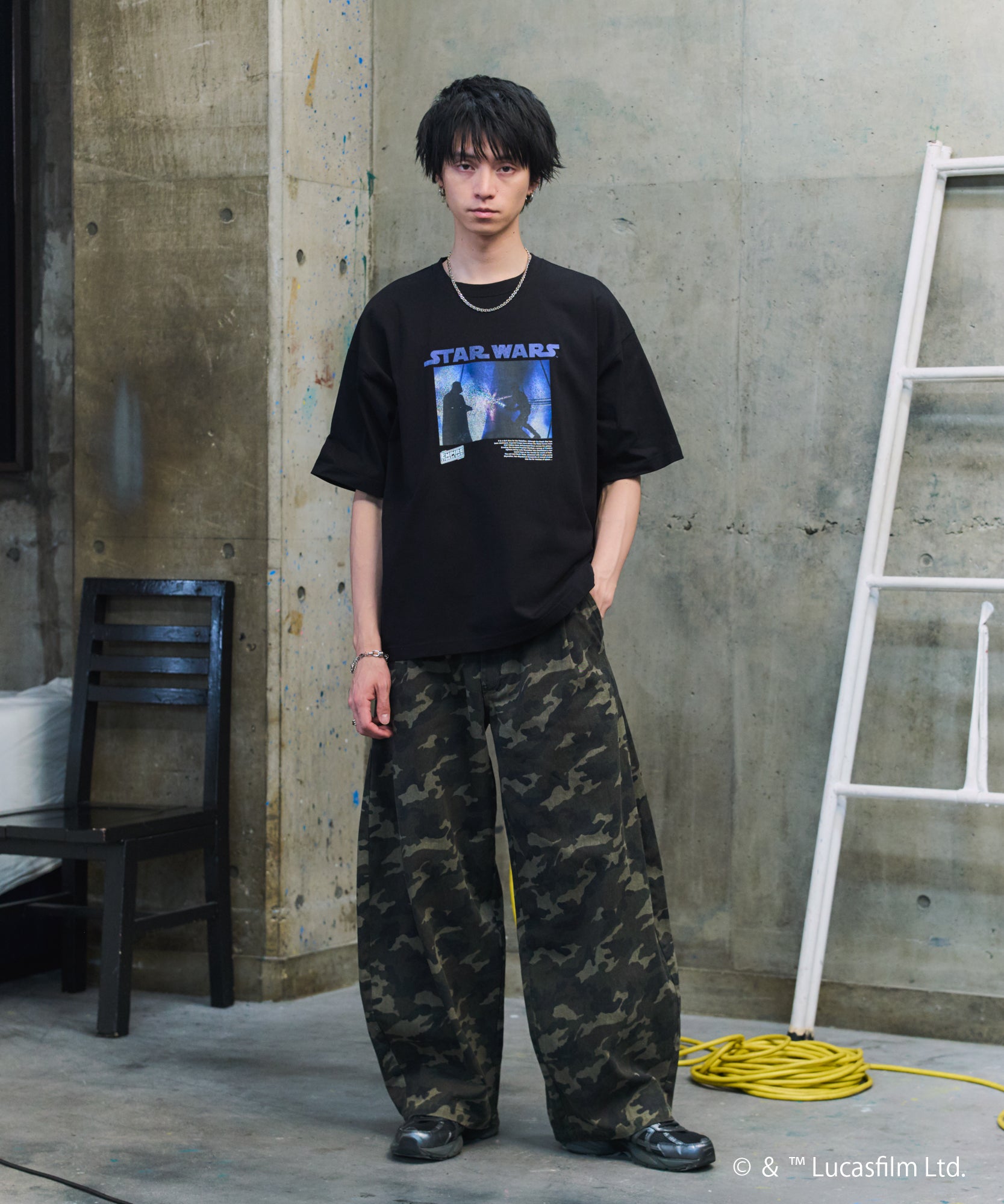 【STAR WARS】 Photo Tee / スター・ウォーズ フォトT