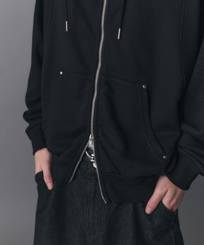 Switching Full Zip Hoodie / スイッチングフルジップパーカー