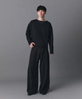 Boat Neck Long-Sleeve Tee / ボートネックロングスリーブTシャツ