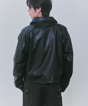 Fireman Clasp Leather Jacket / ファイヤーマンクラスプレザージャケット