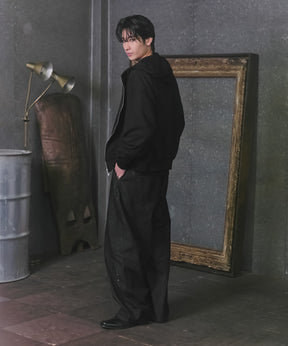 "Confirm" Logo Embroidery FullZIP Hoodie / "Confirm"刺繍フルジップパーカー