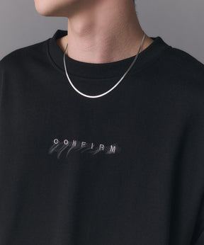 Confirm Logo Embroidery Crew Sweat / "Confirm"ロゴ刺繍クルースウェット