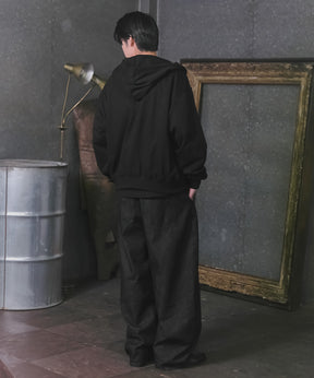 "Confirm" Logo Embroidery FullZIP Hoodie / "Confirm"刺繍フルジップパーカー