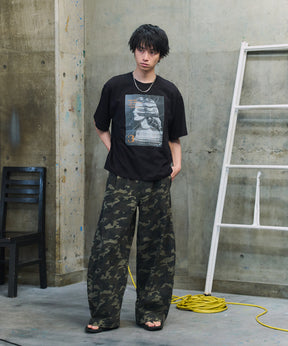 VINTAGE LIKE GRAPHIC PHOTO T-SHIRT / ヴィンテージ風グラフィックフォトTシャツ