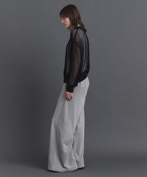 Basic Sheer Knit Pullover / ベーシック シアーニットプルオーバー