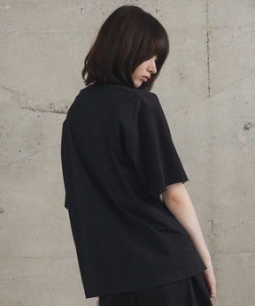 Contrast Color Henley Neck T-shirt / コントラストカラー ヘンリーネックTシャツ