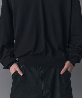 V-neck High Gauge Knit / Vネックハイゲージニット