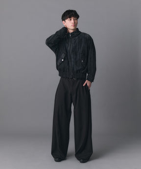 Crushed Velvet Blouson / クラッシュベルベットブルゾン
