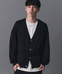 Stone-like Button Cardigan / ストーンライクボタンカーディガン