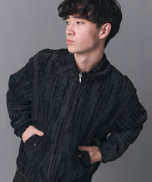 Crushed Velvet Blouson / クラッシュベルベットブルゾン