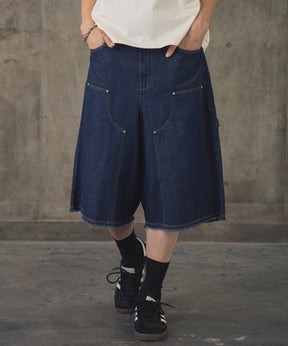 DOUBLE KNEE CURVE SHORTS / ダブルニーカーブショーツ