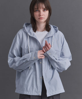 Long-sleeved Shirt Hoodie / 長袖シャツパーカー