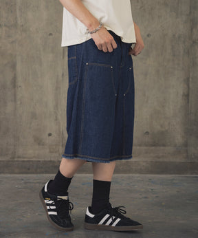 DOUBLE KNEE CURVE SHORTS / ダブルニーカーブショーツ