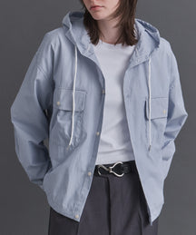 Long-sleeved Shirt Hoodie / 長袖シャツパーカー