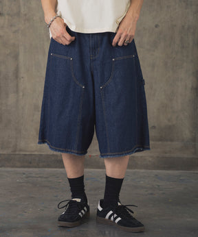 DOUBLE KNEE CURVE SHORTS / ダブルニーカーブショーツ
