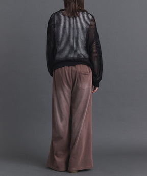 Blasted Sweat Flare Pants / ブレストスウェットフレアパンツ