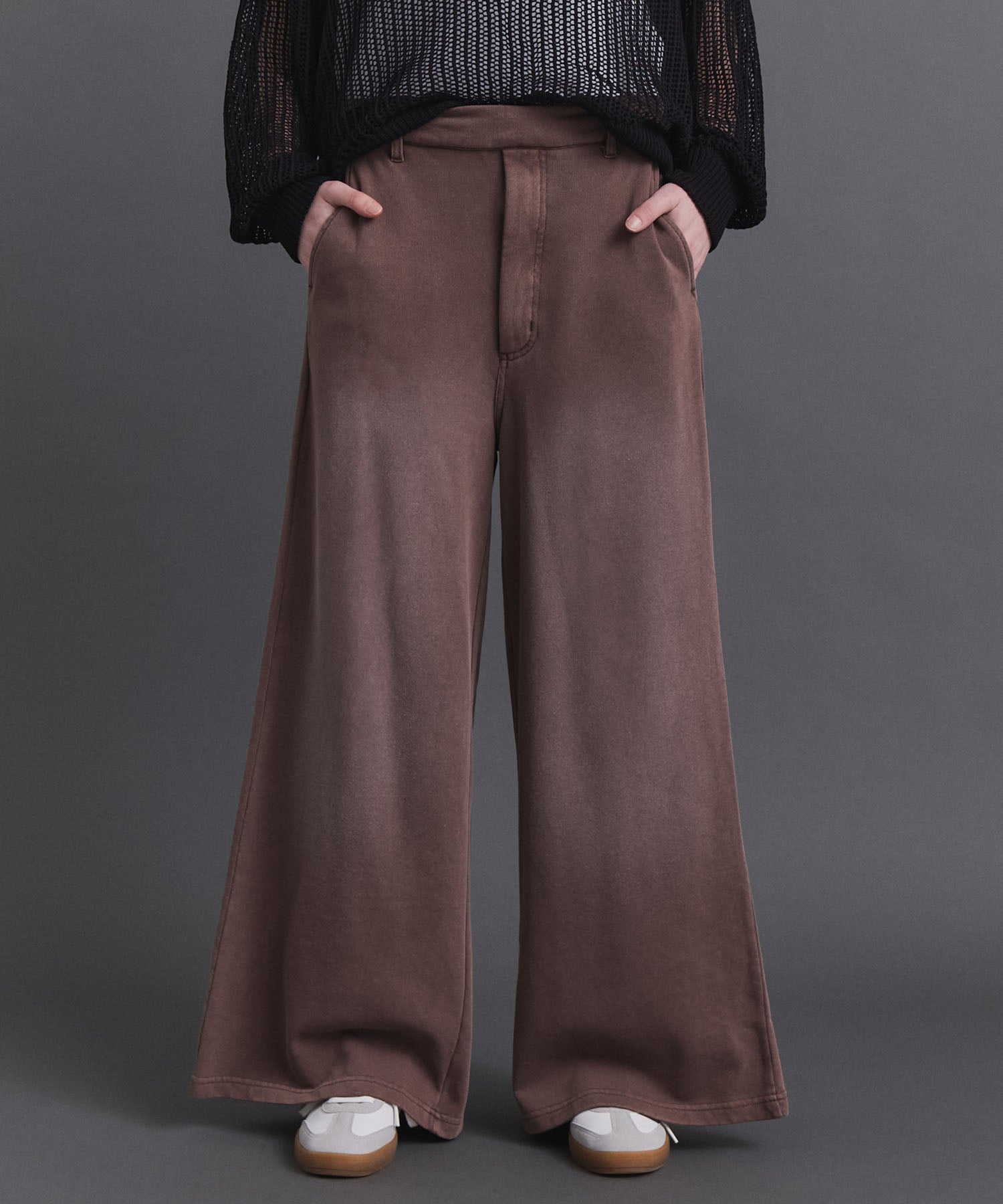 Blasted Sweat Flare Pants / ブレストスウェットフレアパンツ