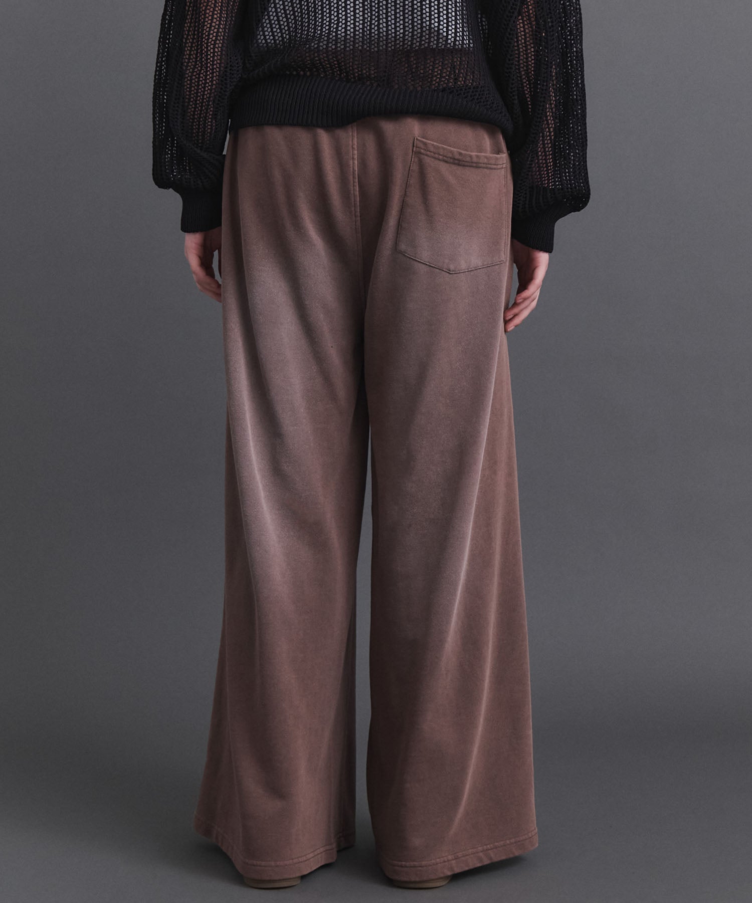 Blasted Sweat Flare Pants / ブレストスウェットフレアパンツ