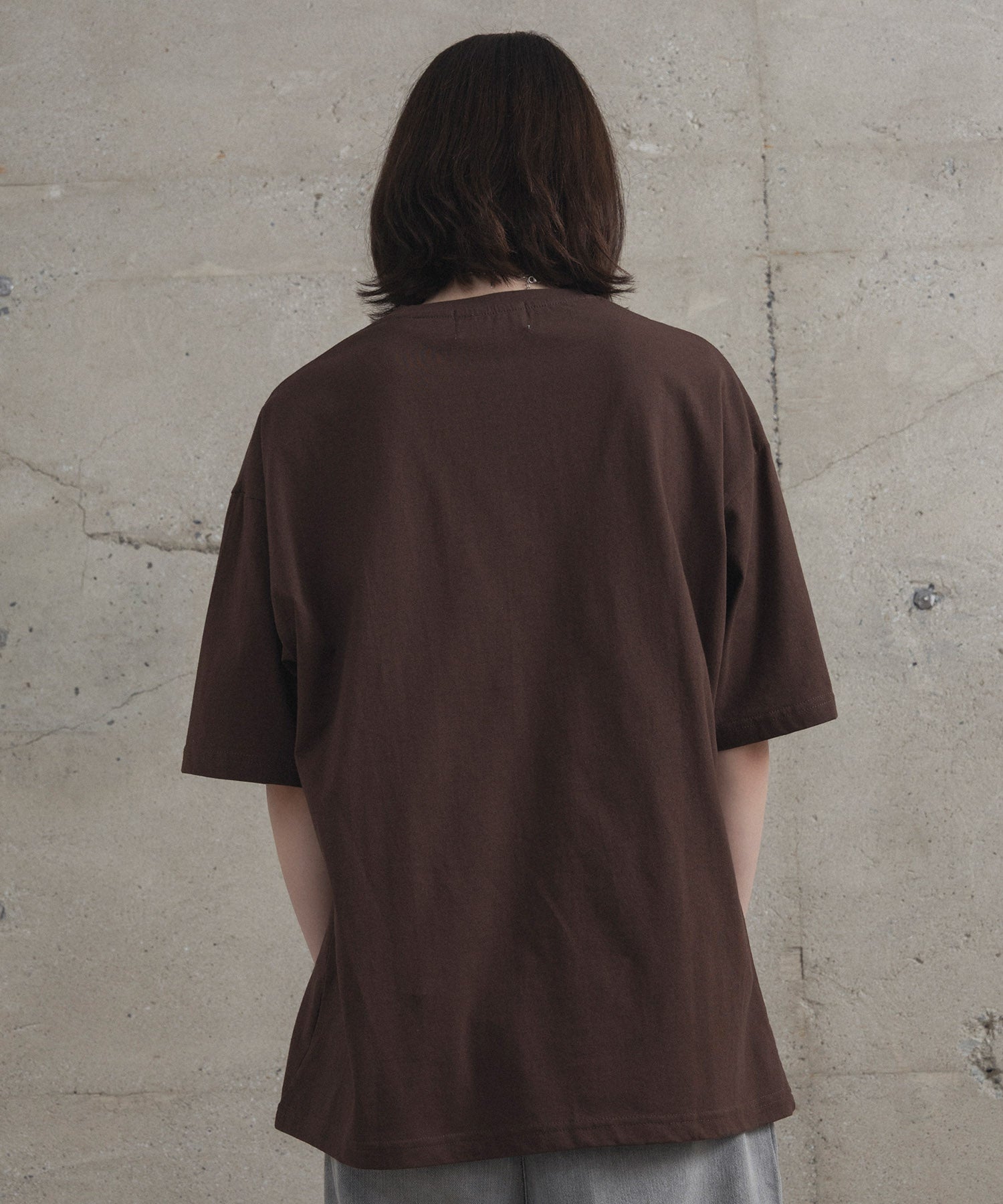 アブストラクト絵画 フロントプリント 半袖Tシャツ