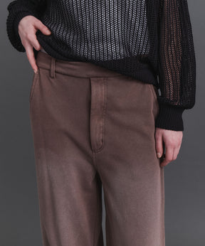 Blasted Sweat Flare Pants / ブレストスウェットフレアパンツ