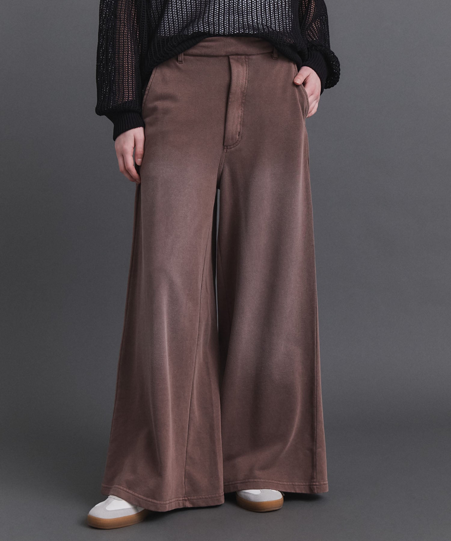 Blasted Sweat Flare Pants / ブレストスウェットフレアパンツ