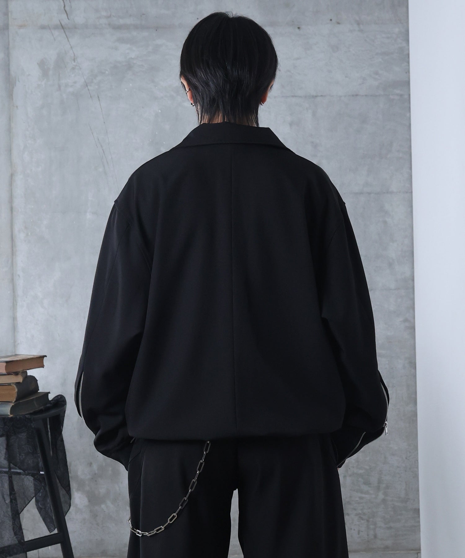 ドローコード スタンド ZIPブルゾン