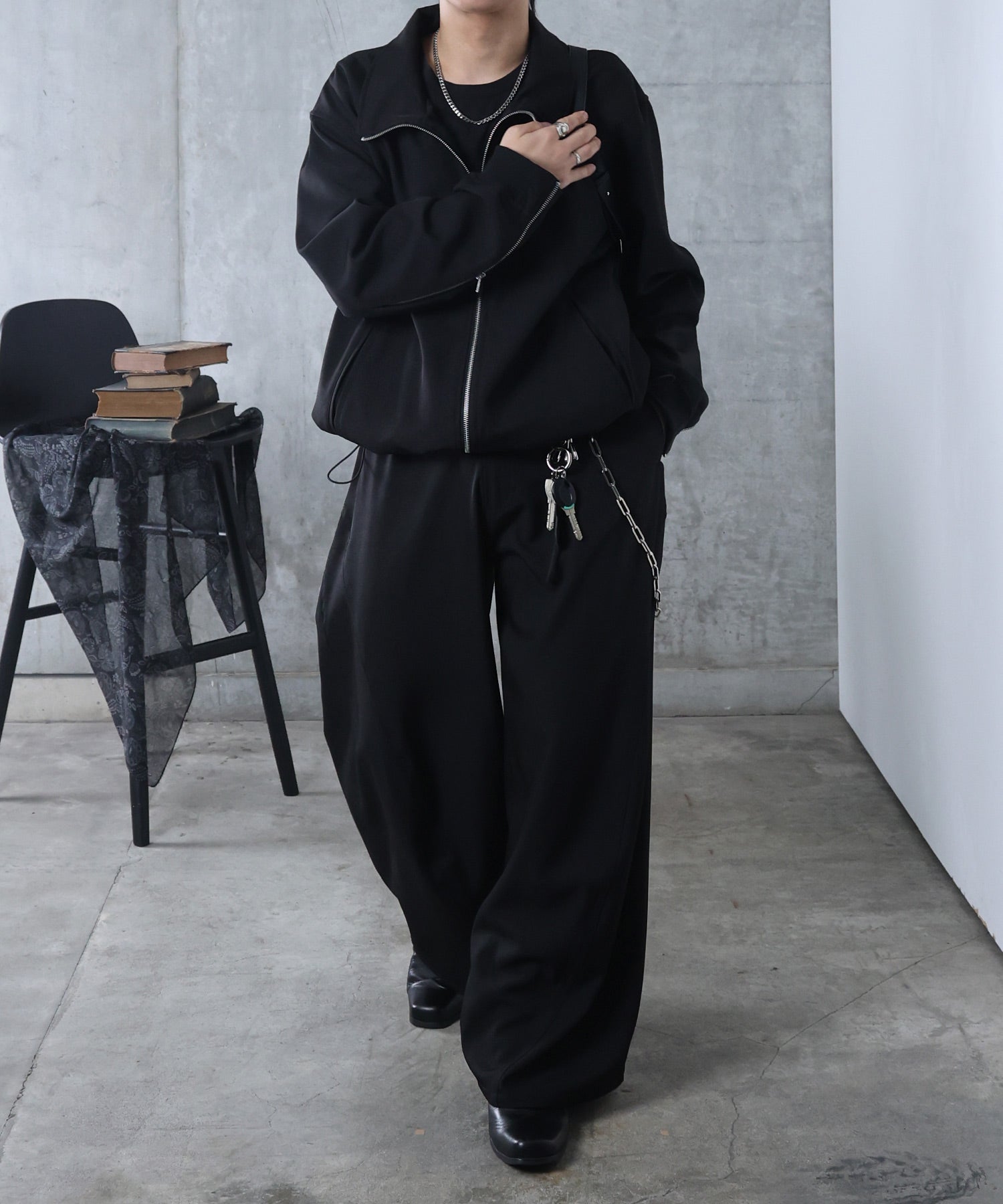 ドローコード スタンド ZIPブルゾン