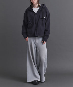 Long-sleeved Shirt Hoodie / 長袖シャツパーカー