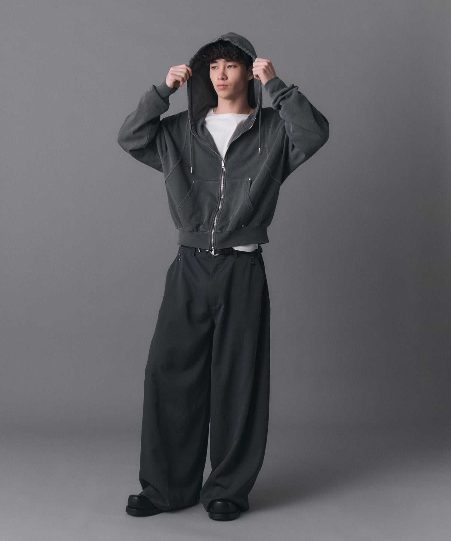 Switching Full Zip Hoodie / スイッチングフルジップパーカー